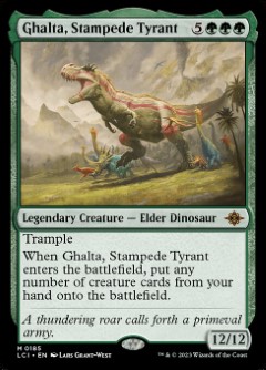 Ghalta, Stampede Tyrant The Lost Caverns of Ixalan
